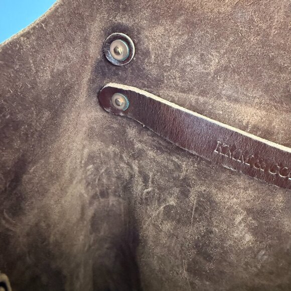 KMM & Co Brown Kodiak Leather Tote - Picture 5 of 7